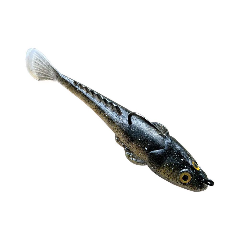 MMD Flatfish 110mm Soft Plastic Lure Dark Night