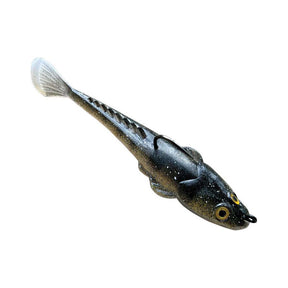 MMD Flatfish 110mm Soft Plastic Lure Dark Night
