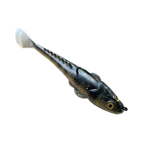 MMD Flatfish 110mm Soft Plastic Lure Dark Night