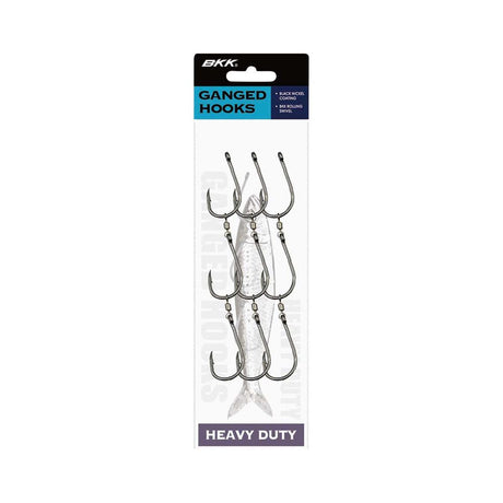 BKK HD Pre-Made Ganged Hooks 3pk