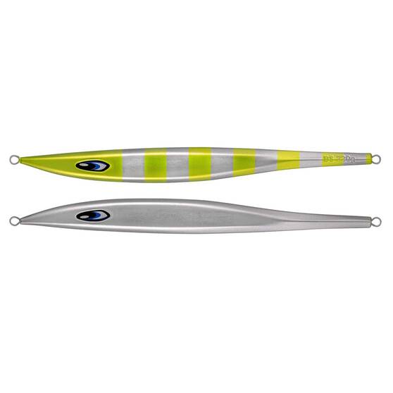 Daiwa Saltiga BS 220g Metal Jig Lure Silver Chart Stripe