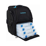 Shimano Backpack With Tackle Boxes Black/Blue