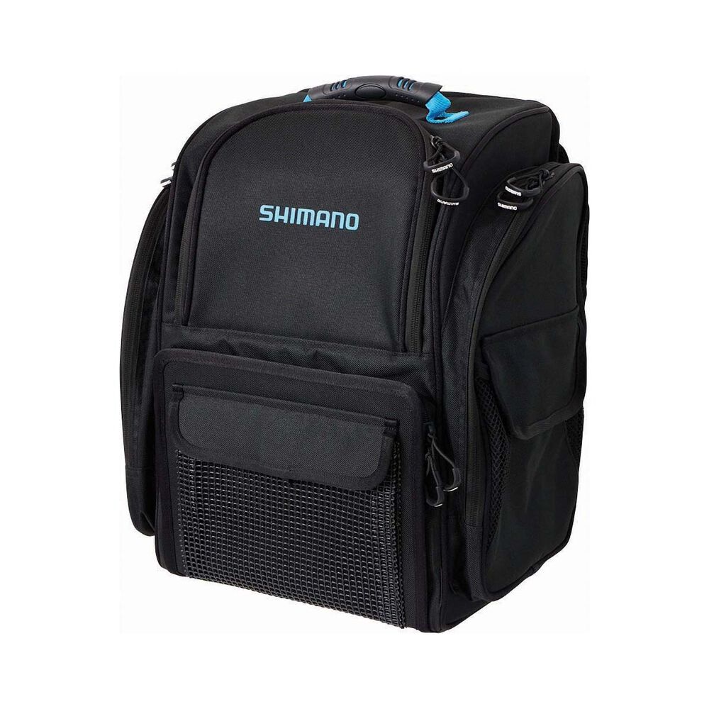 Shimano Backpack With Tackle Boxes Black/Blue