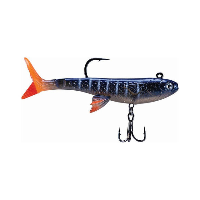 My Lure Box Barra Burner Soft Plastic Lure Red Claw