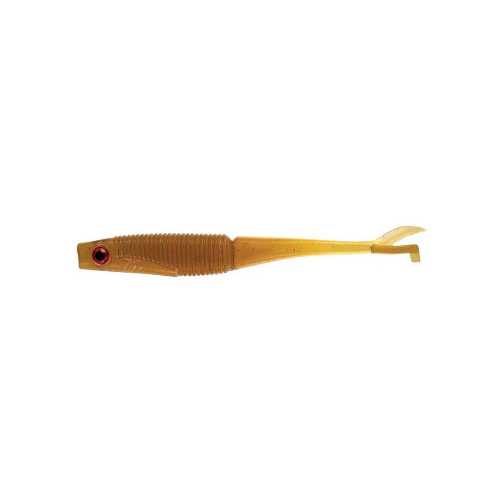 Daiwa Bait Junkie Flick 3.95in Soft Plastic Lure Motor Oil Uv