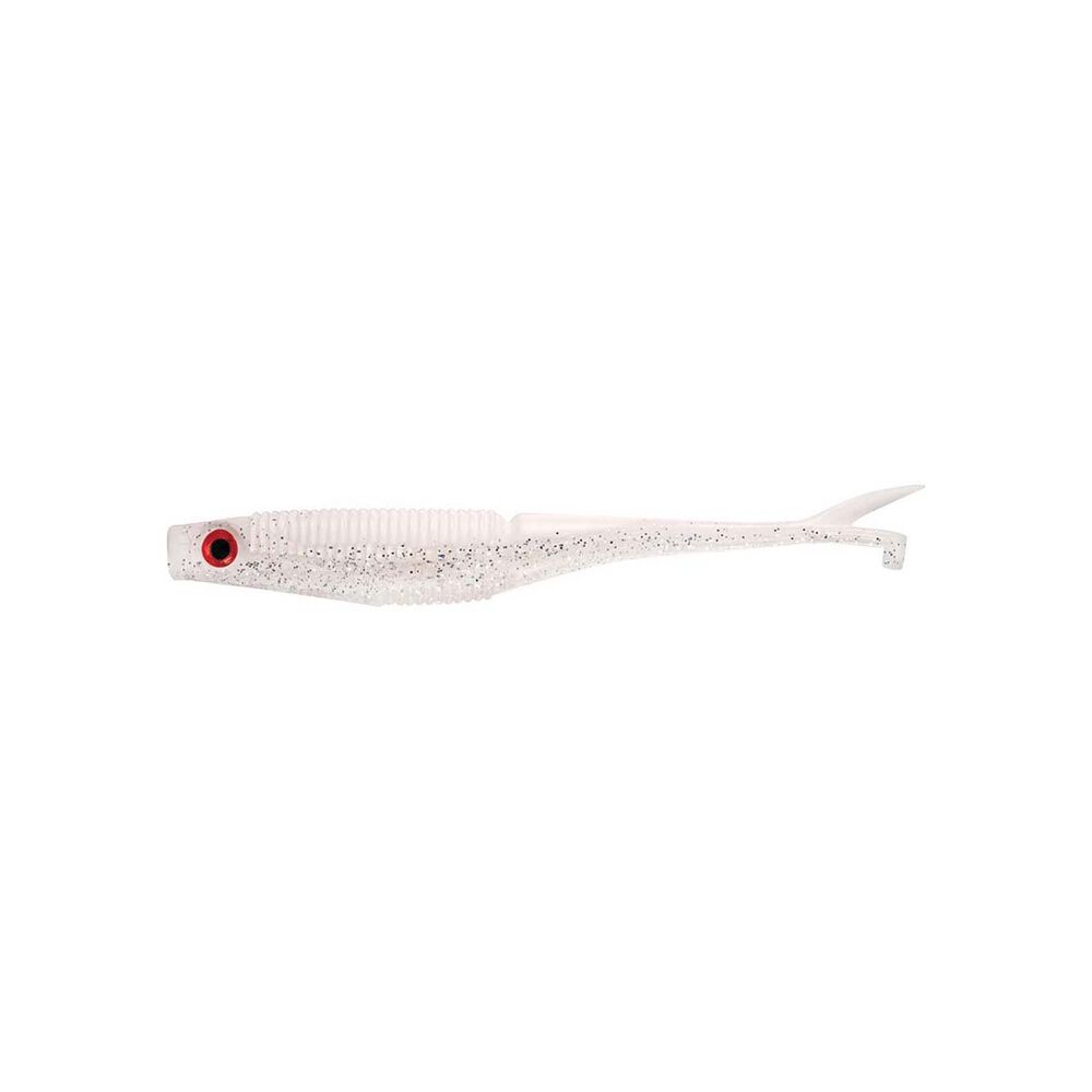 Daiwa Bait Junkie Flick 3.95in Soft Plastic Lure Whitebait