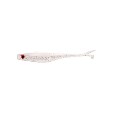 Daiwa Bait Junkie Flick 3.95in Soft Plastic Lure Whitebait