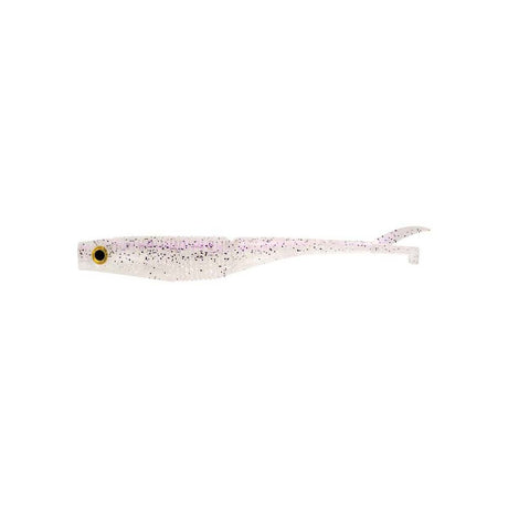 Daiwa Bait Junkie Flick 3.95in Soft Plastic Lure White Magic