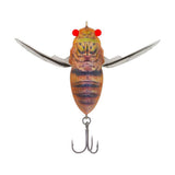 Samaki Redic Cicada 50mm Hard Body Topwater Lure Golden Emperor