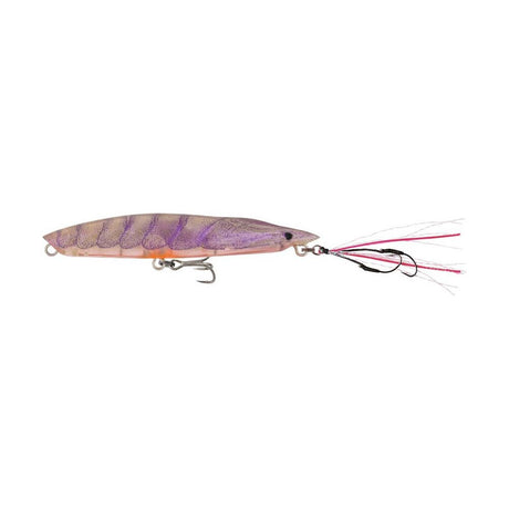 Samaki Redic Skipping Prawn 75mm Floating Stickbait Lure Pearl Prawn