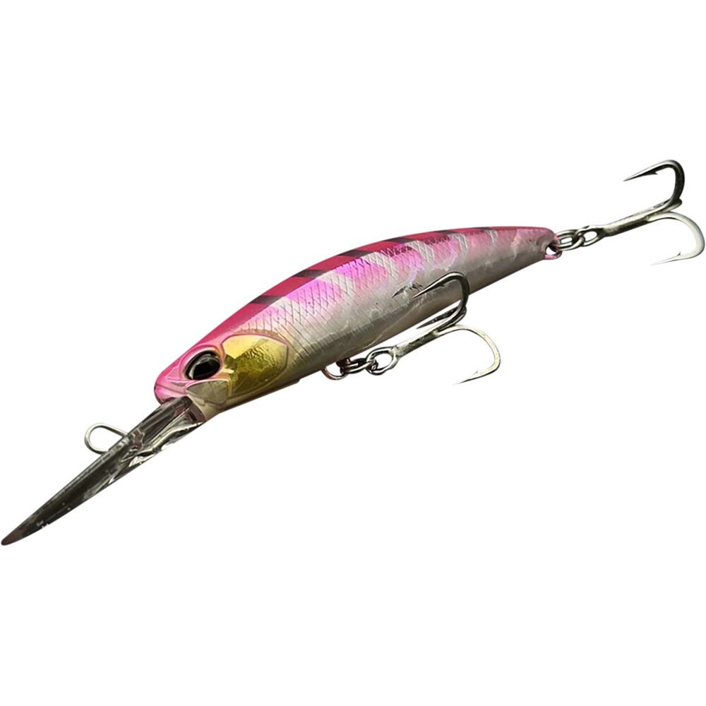 Duo Realis Fangbait Barra Tune 80DR 80mm Hard Body Lure Pink Gigo