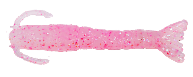 Berkley Gulp Shrimp 3in Soft Plastic Lure Flamingo Flash