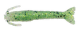 Berkley Gulp Shrimp 4in Soft Plastic Lure Green Haze Fleck