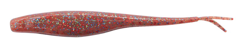 Berkley Gulp Jerk Shad 5in Soft Plastic Lure Blood Worm