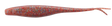 Berkley Gulp Jerk Shad 5in Soft Plastic Lure Blood Worm