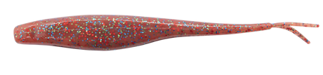 Berkley Gulp Jerk Shad 5in Soft Plastic Lure Blood Worm