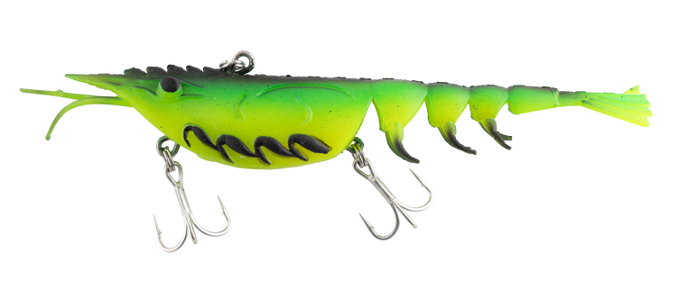 Berkley Shimma Shrimp 120mm 20g Soft Vibe Lure Neon