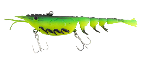 Berkley Shimma Shrimp 120mm 20g Soft Vibe Lure Neon