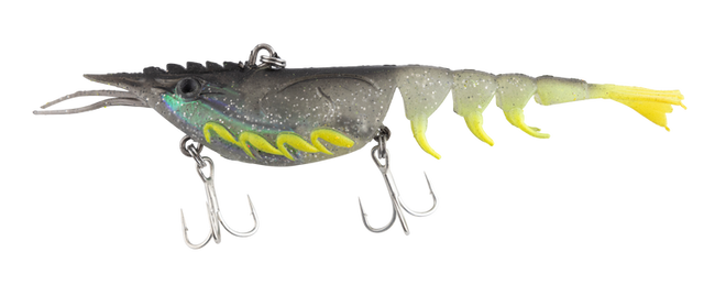 Berkley Shimma Shrimp 120mm 20g Soft Vibe Lure Chartreuse