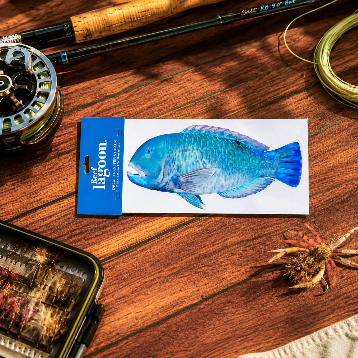 Reef Lagoon Decal Sticker A5 Blackspot Tuskfish