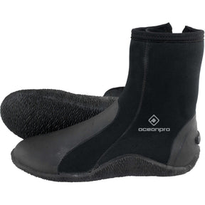 Ocean Pro 5mm Zipped Boots Black