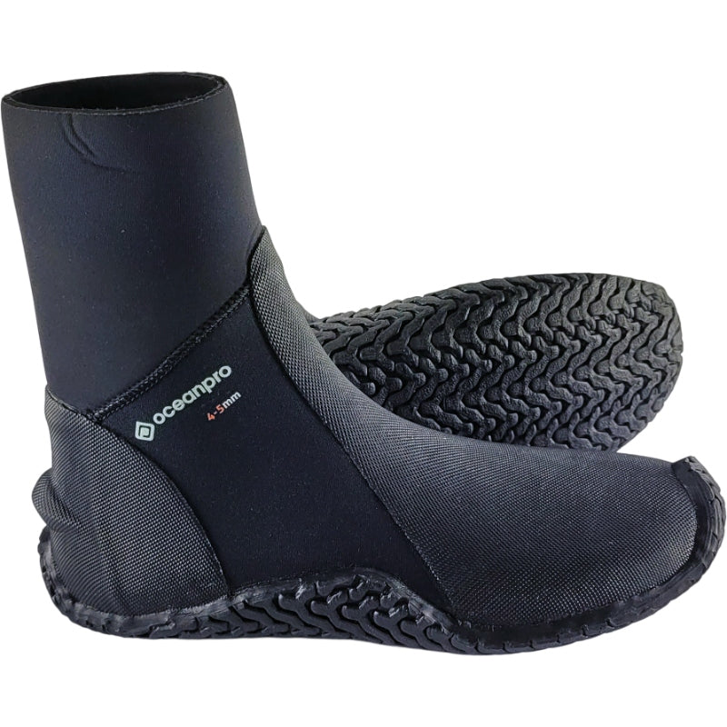 Ocean Pro Ultra Stretch Zipless Boots Black
