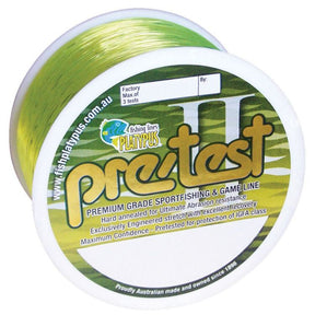 Platypus Pre-Test IGFA Class Monofilament Fishing Line 300m Yellow