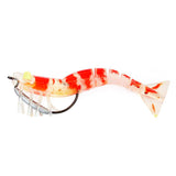 Zerek Live Shrimp 3.5in Pre-Rigged Soft Plastic Lure 04 - Coral Shrimp