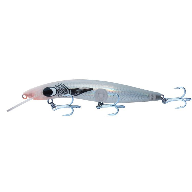 Classic Ghost 120mm Barra 10+ Hard Body Lure Ghost Casper Pearl
