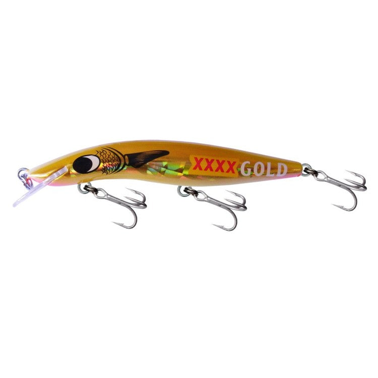 Classic 120mm Barra 10+ Hard Body Lure XXXX Extreme Gold