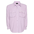 Shimano Ladies Vented Lilac Fishing Shirt