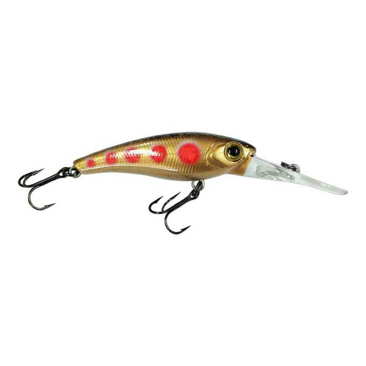 Zerek Tango Shad 50mm Hard Body Lure Gold Spotted Dog