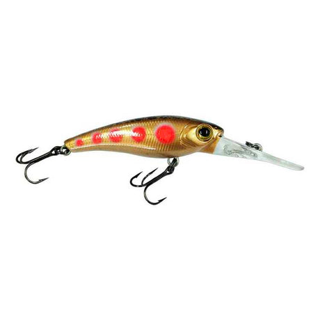 Zerek Tango Shad 50mm Hard Body Lure Gold Spotted Dog