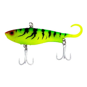 Zerek Fish Trap 65mm 10g Soft Vibe Lure Blended Frog