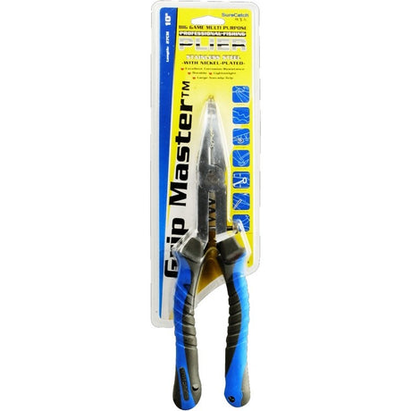 Sure Catch Grip Master 10in Stainless Steel Big Game Multi Purpose Pliers