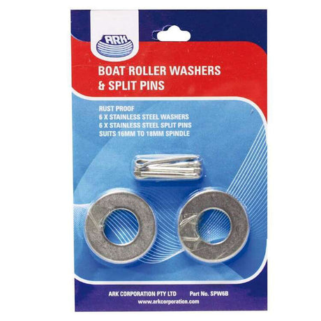 ARK Boat Roller Washers And Split Pins