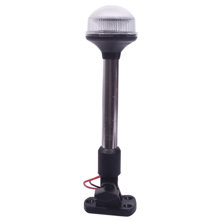 Waterline Deck Mount 360 Degree Folding LED Anchor Light 265mm