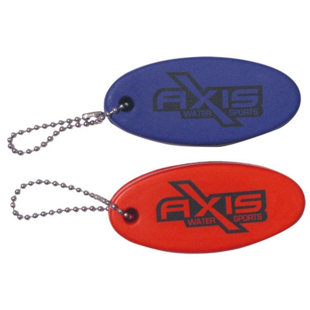 Axis Floating Key Ring Red/Blue