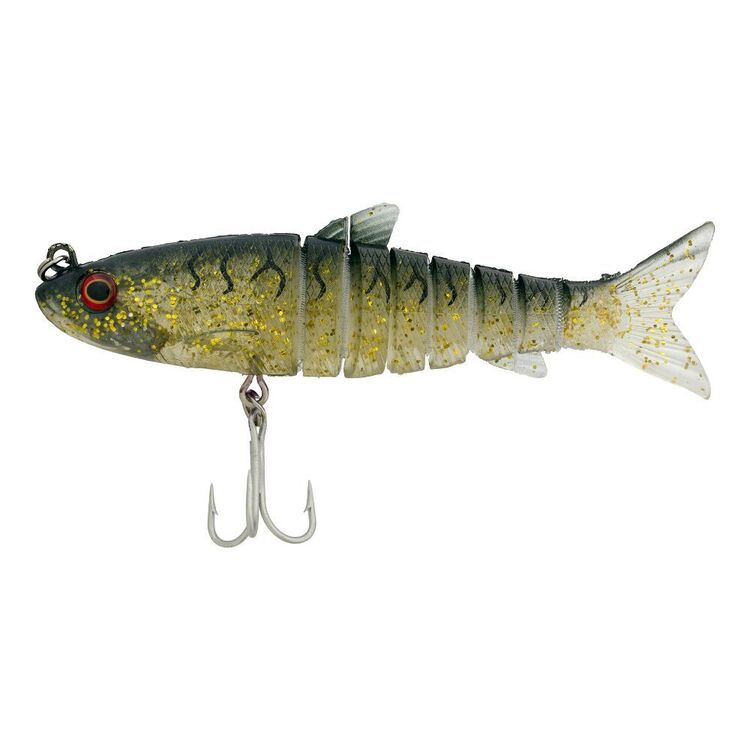 Zerek Live Mullet 4.5in Soft Plastic Swimbait Lure Dark Ale