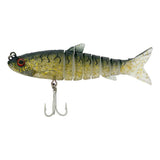 Zerek Live Mullet 8in Soft Plastic Swimbait Lure Dark Ale