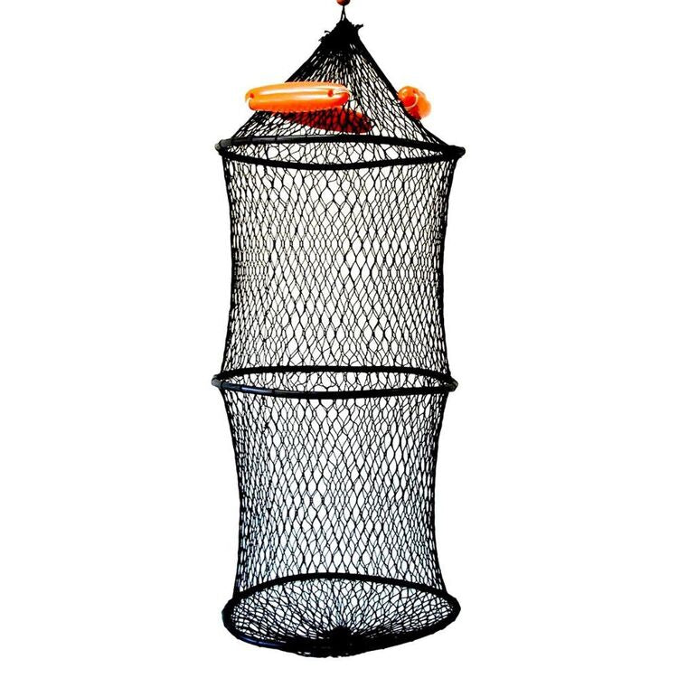 Seahorse Collapsible Floating Keeper Net Large Black