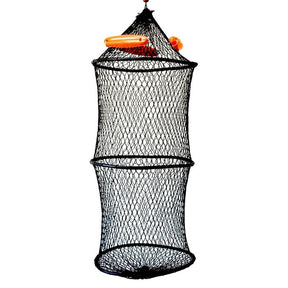 Seahorse Collapsible Floating Keeper Net Large Black
