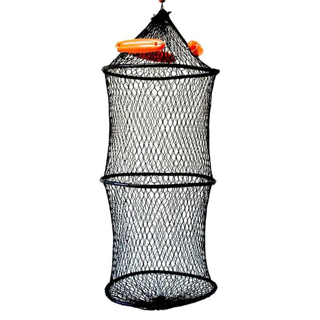 Seahorse Collapsible Floating Keeper Net Large Black
