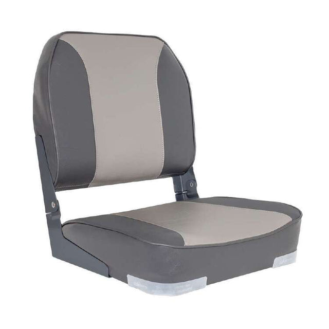 Oceansouth Deluxe Folding Boat Seat Grey/Charcoal