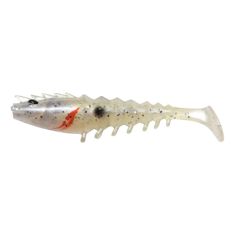 Squidgies Prawn Paddle Tail 80mm Soft Plastic Lure White Bait