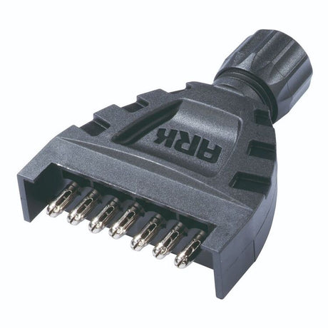 ARK 7 Pin Flat Plastic Trailer Plug