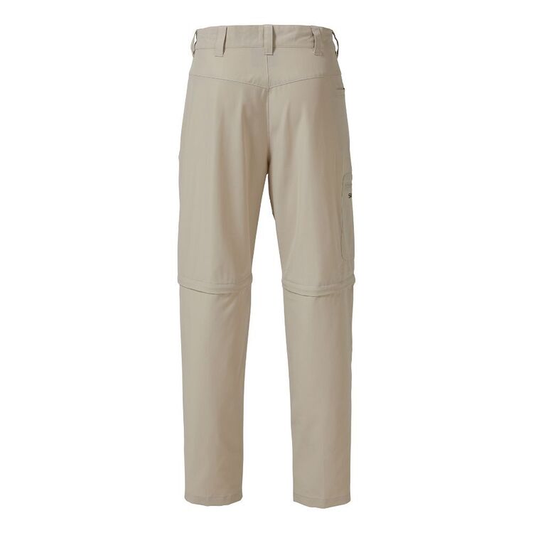 Shimano Zip Off Outdoor Long Fishing Pants Oatmeal