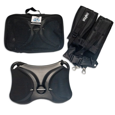 Buku Fighting Gimbal Belt & Harness Black