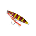 Buku Flutter Bomb 80g Metal Jig Lure Bloody Gold