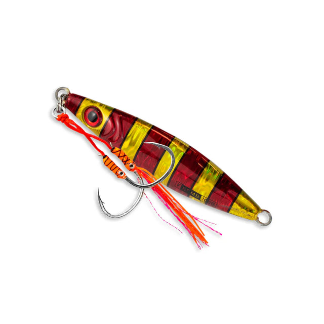 Buku Flutter Bomb 100g Metal Jig Lure Bloody Gold